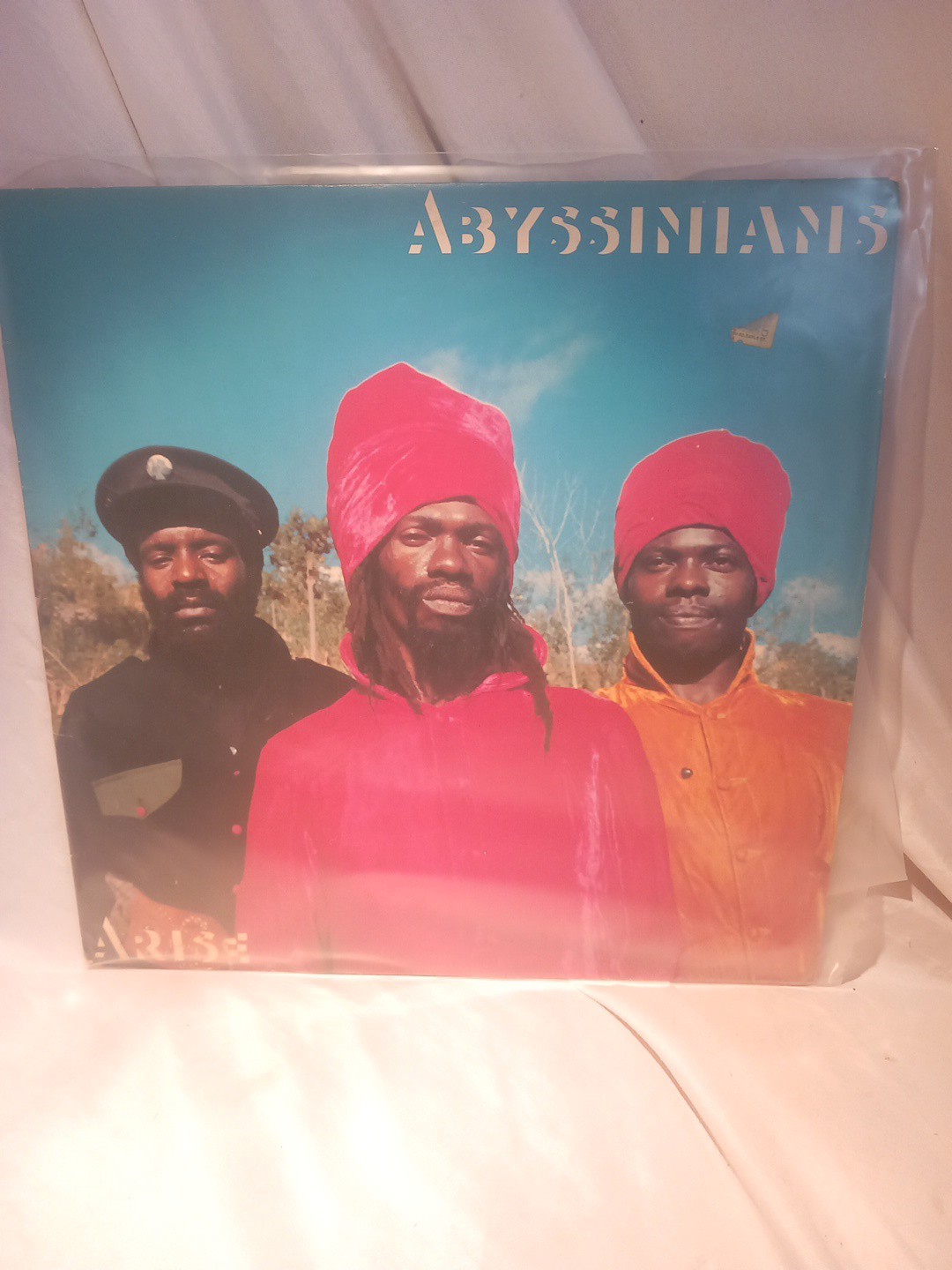 THE ABYSSINIANS Arise EX/EX Clinch JAMAICA Vinyl LP RARE