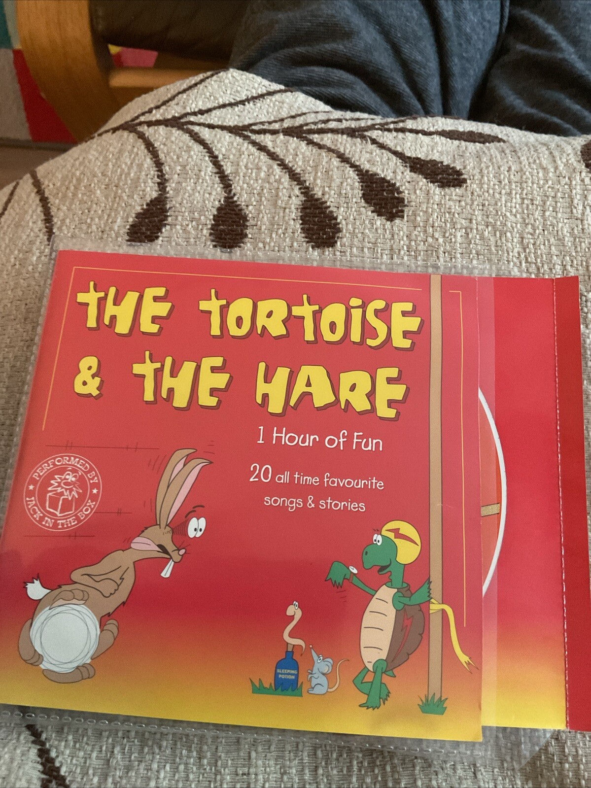 Jack In The Box - Tortoise & The Hare - Original CD Album & Inserts Only 4249