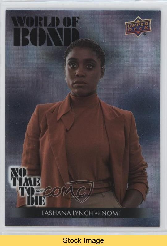 2025 James Bond No Time To Die World of Lashana Lynch as Nomi #BB-7 READ gy2