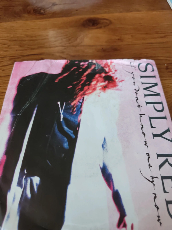 Vinyle 45 tours simply red