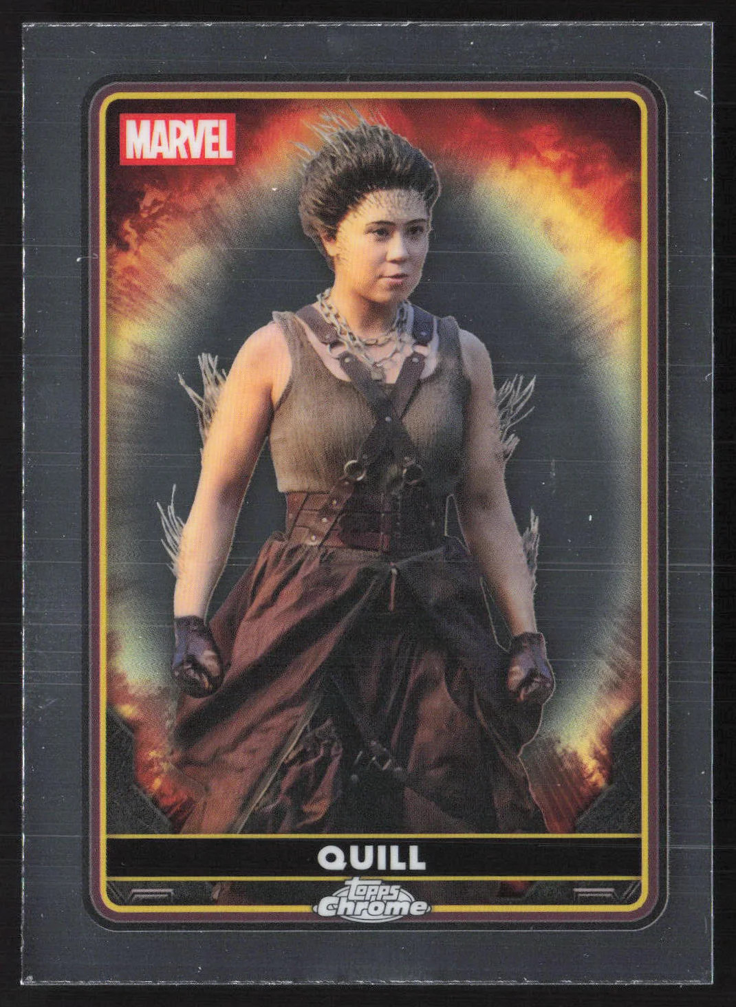 2025 Topps Chrome Marvel Studios Deadpool & Wolverine Quill #45