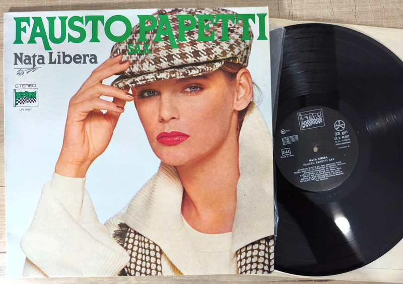 Fausto Papetti Sax - Nata Libera disco LP