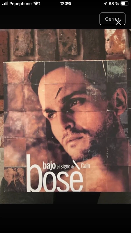 Vinilo Miguel Bosé - Bajo el signo de Caín