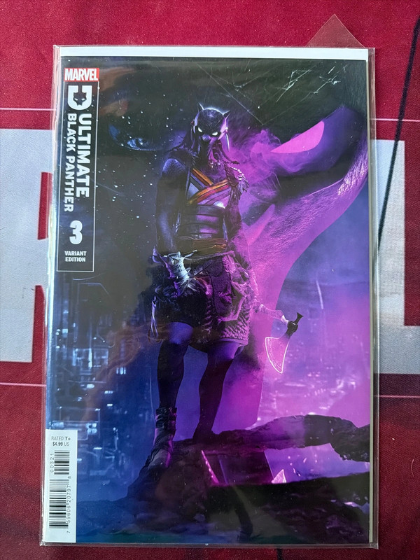 Marvel 🔑 ultimate black panther #3 bosslogic variant