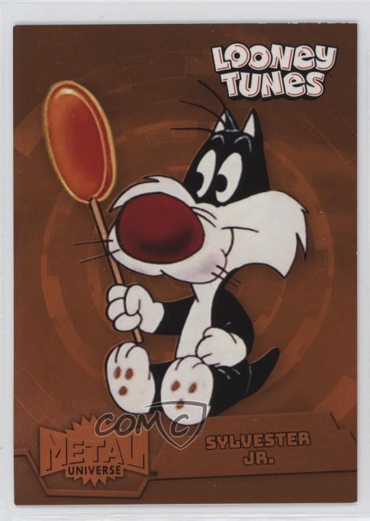 2024 Fleer Retro Looney Tunes Metal Universe Orange FX 84/200 Sylvester Jr 0nr3