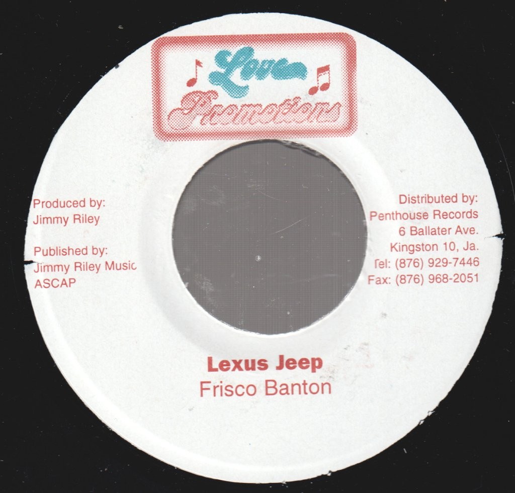 Frisco Banton Lexus Jeep 7" Vinyl Jamaica Love 1747