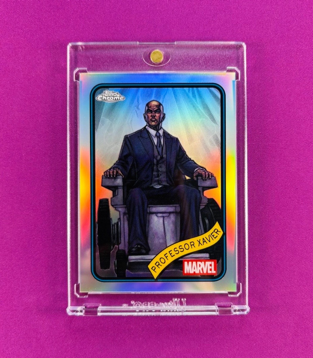 X-Men Professor X /REFRACTOR Marvel Chrome #27