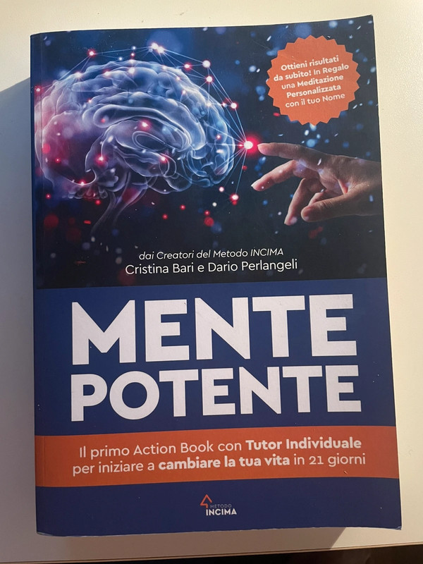 Libro Mente Potente Cristina Bari Dario Perlangeli Crescita Personale Self Help Incima