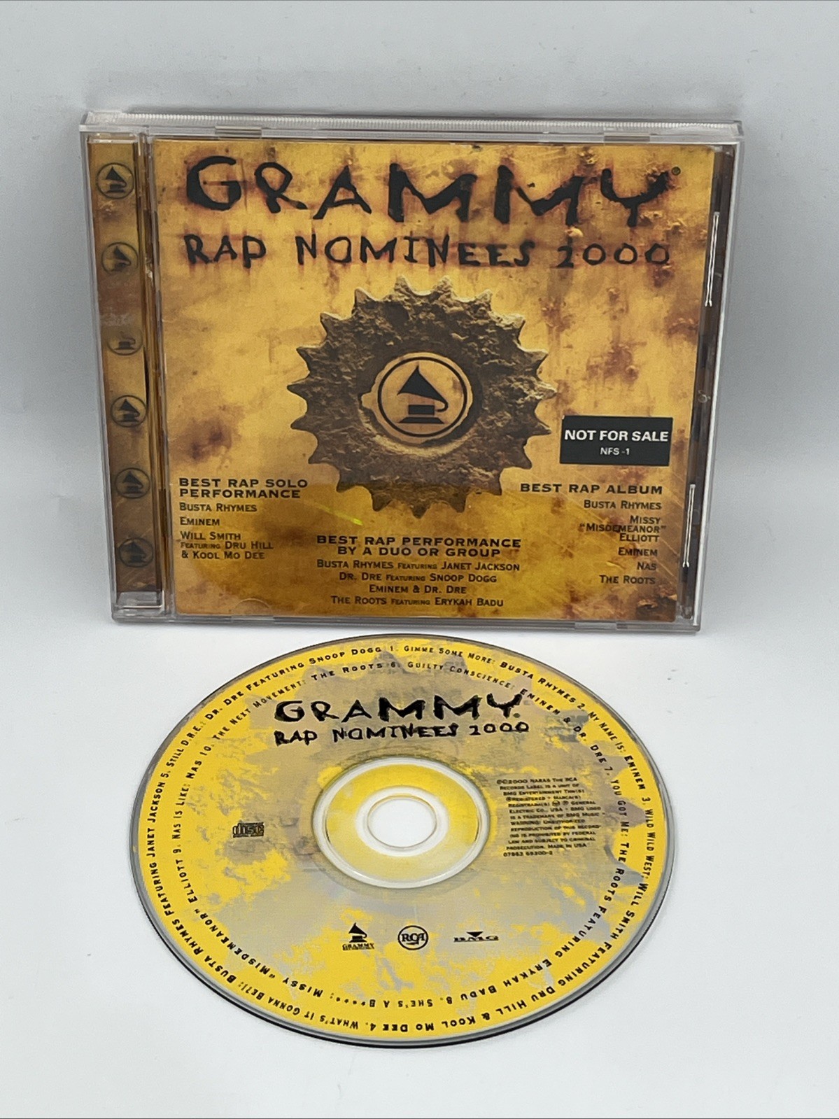 2000 Grammy Rap Nominees by Various (CD, 2000)