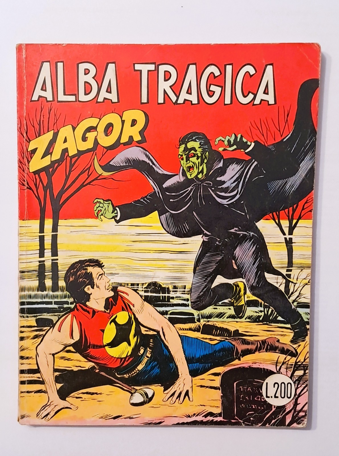 Albo Zagor Zenith originale n.138