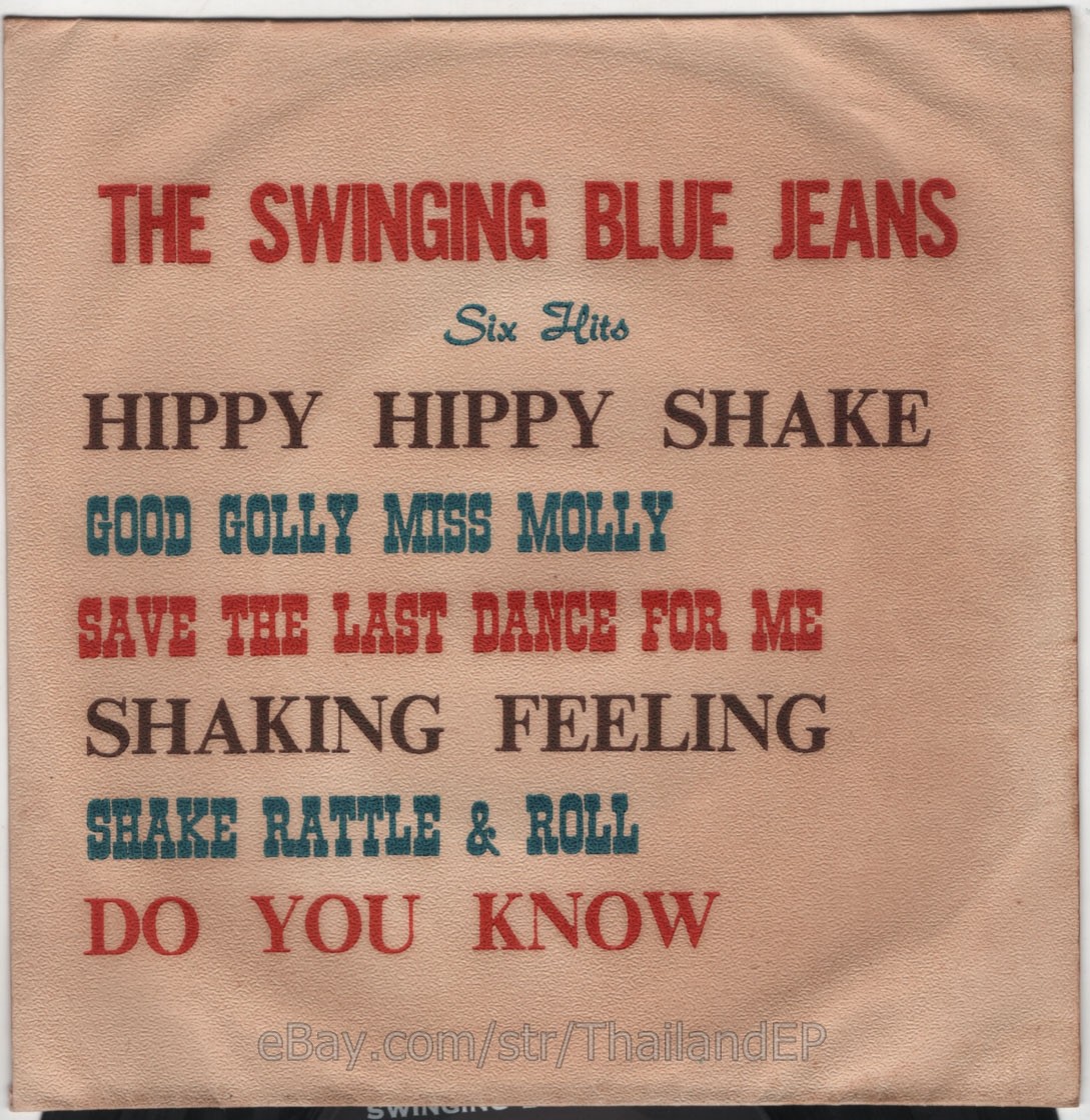 THE SWINGING BLUE JEANS / THAI EP 7" THAILAND 45RPM