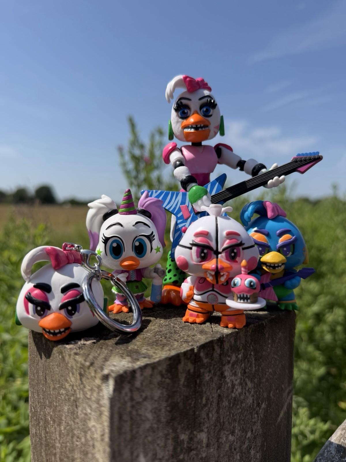 🤍💙 Chica Glamrock Mystery Figure Funko Cinque notti da Freddy’s 🩷💚