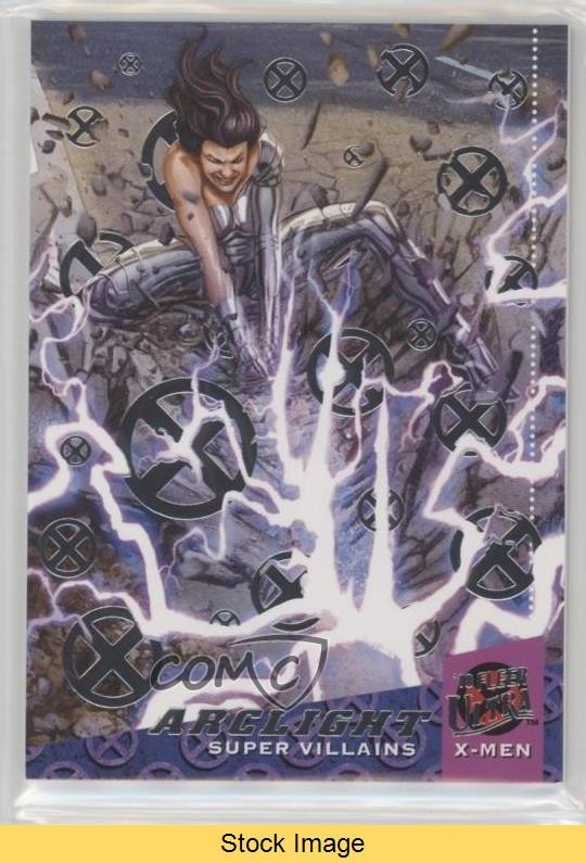2018 Fleer Ultra Marvel X-Men Villains Silver Arclight #112 READ hh1