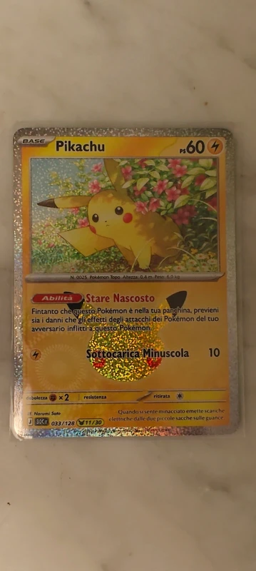 Pikachu 30C 033/128