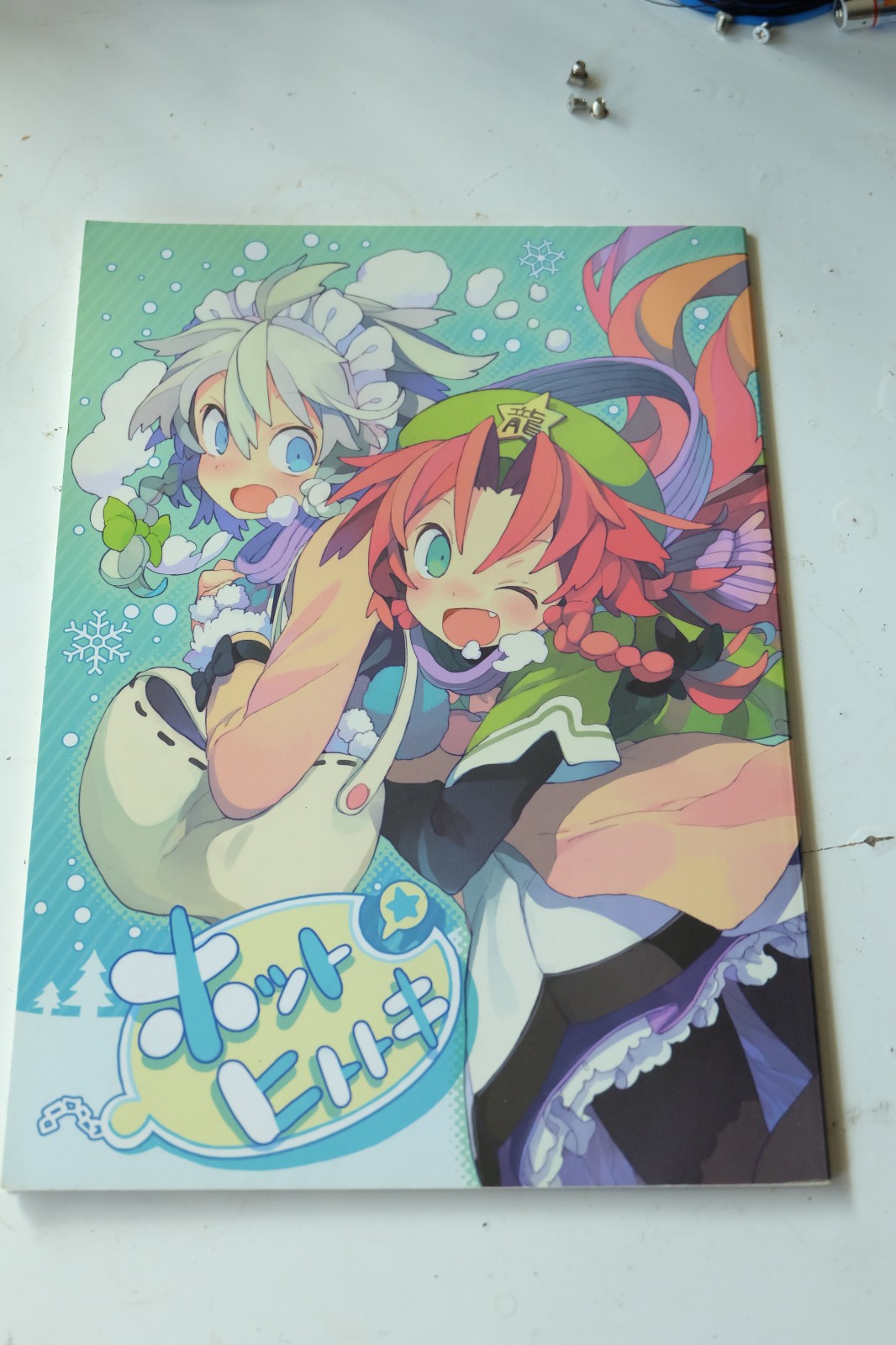 Touhou Project doujinshi ホットヒトトキ (hotto hitotoki, "Un minuto caldo") di ForestRest