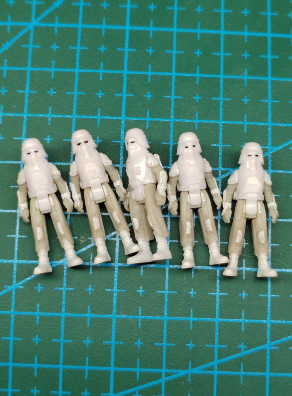 RARO 5 pezzi STAR WARS Micro Galaxy Squadron minifigure SNOWTROOPERS SCIOLTO!