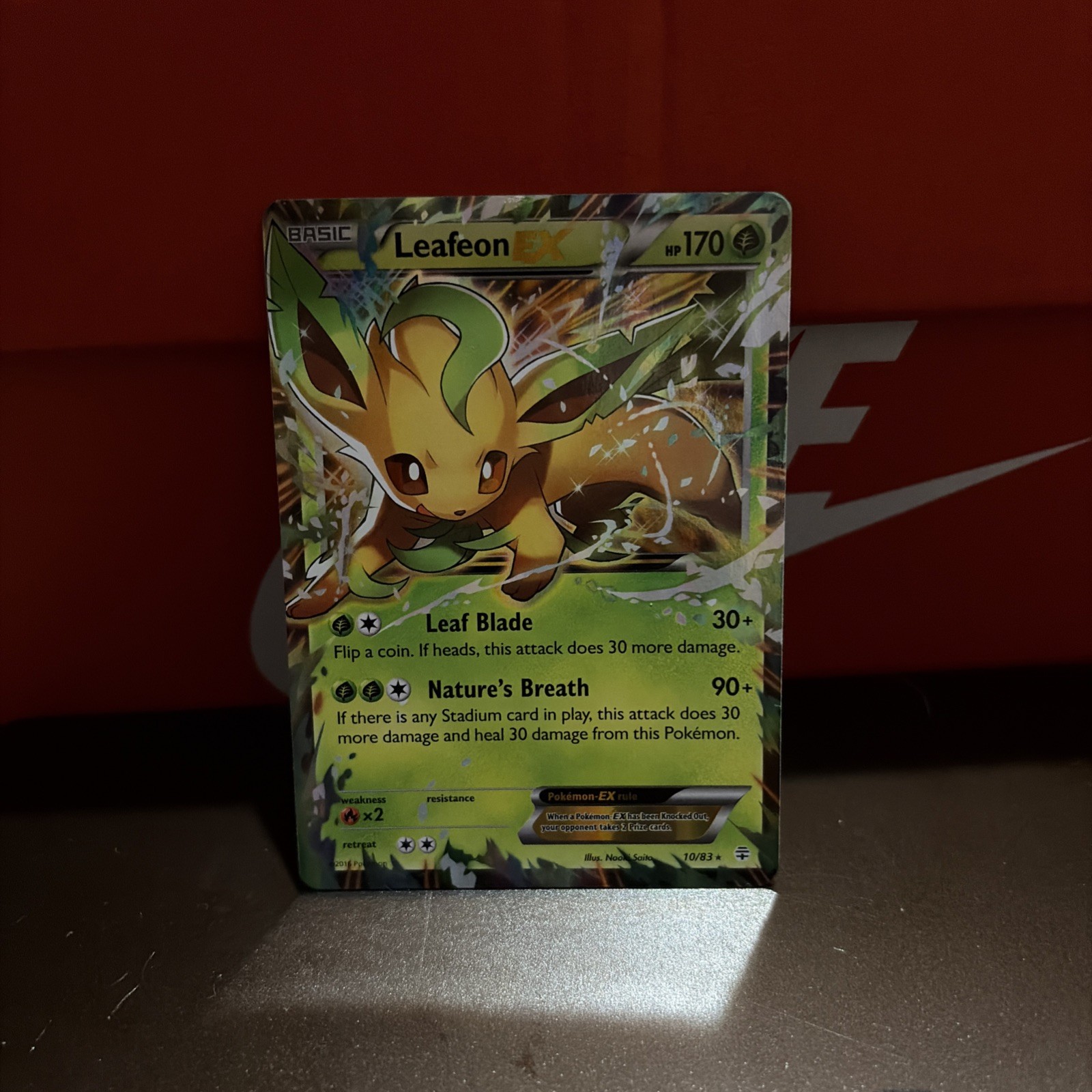 Generations 10/83 Leafeon EX