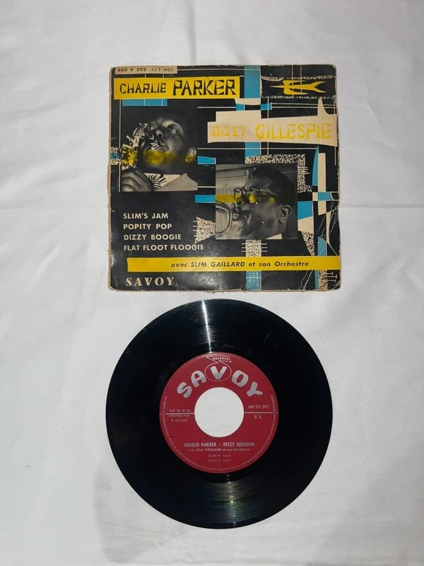 Charlie Parker / Dizzy Gillespie – Savoy 460 SV 395 – 45 tours