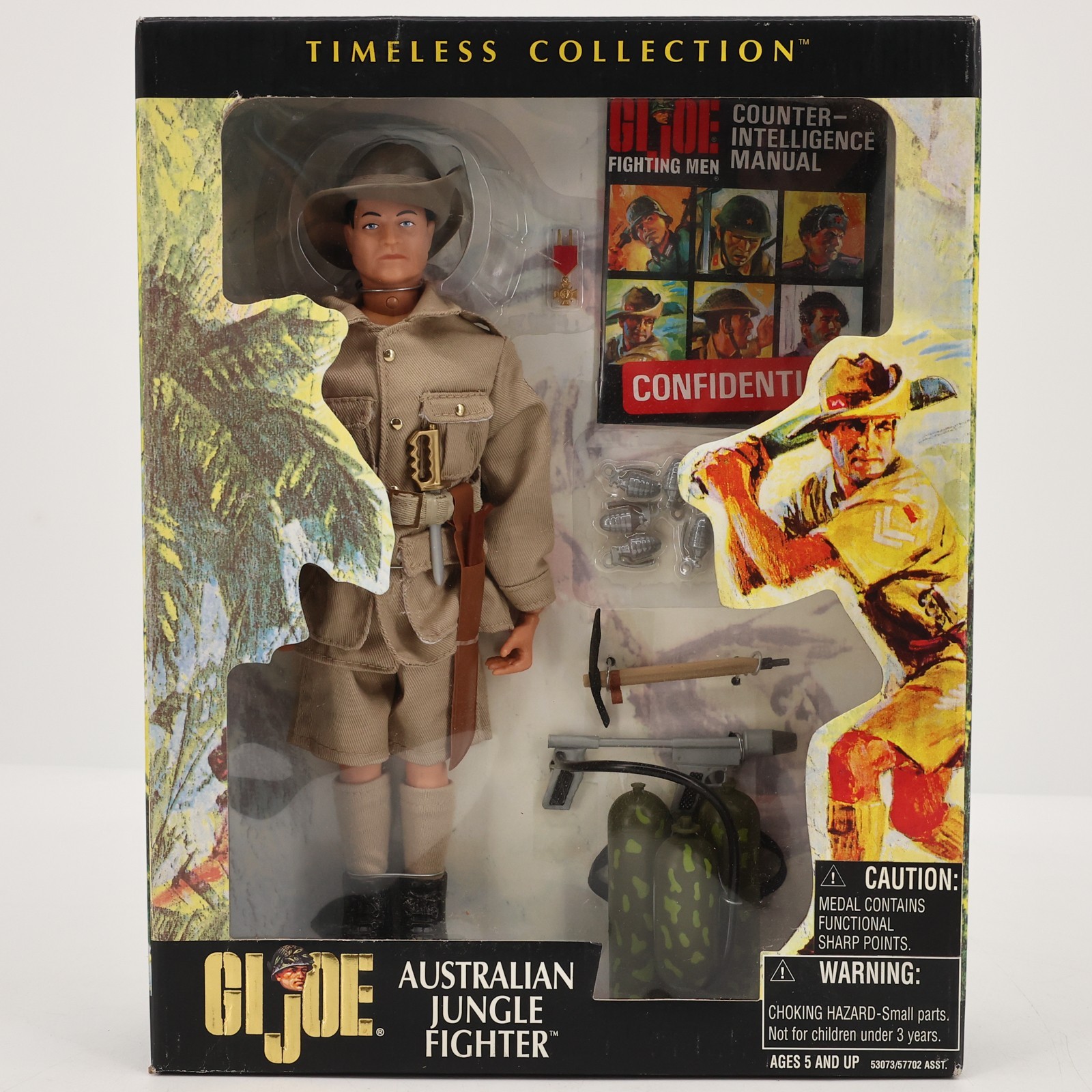 NEW G.I. Joe Timeless Collection Australian Jungle Fighter Action Figure Set