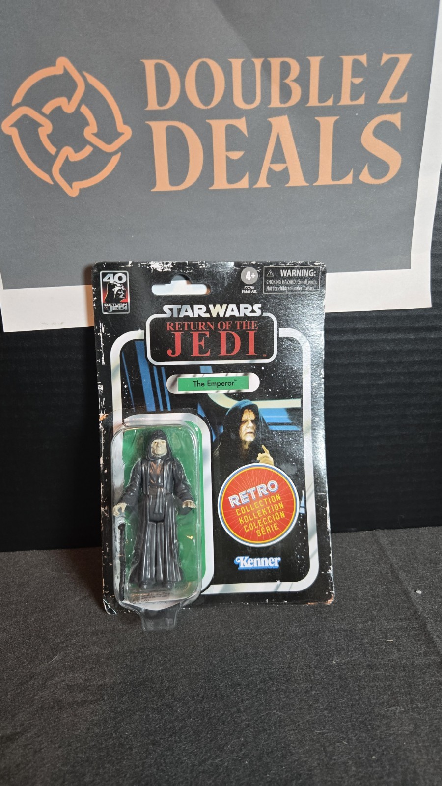 Modellino Star Wars 2023 Il Ritorno dello Jedi "L'Imperatore" Collezione Retrò