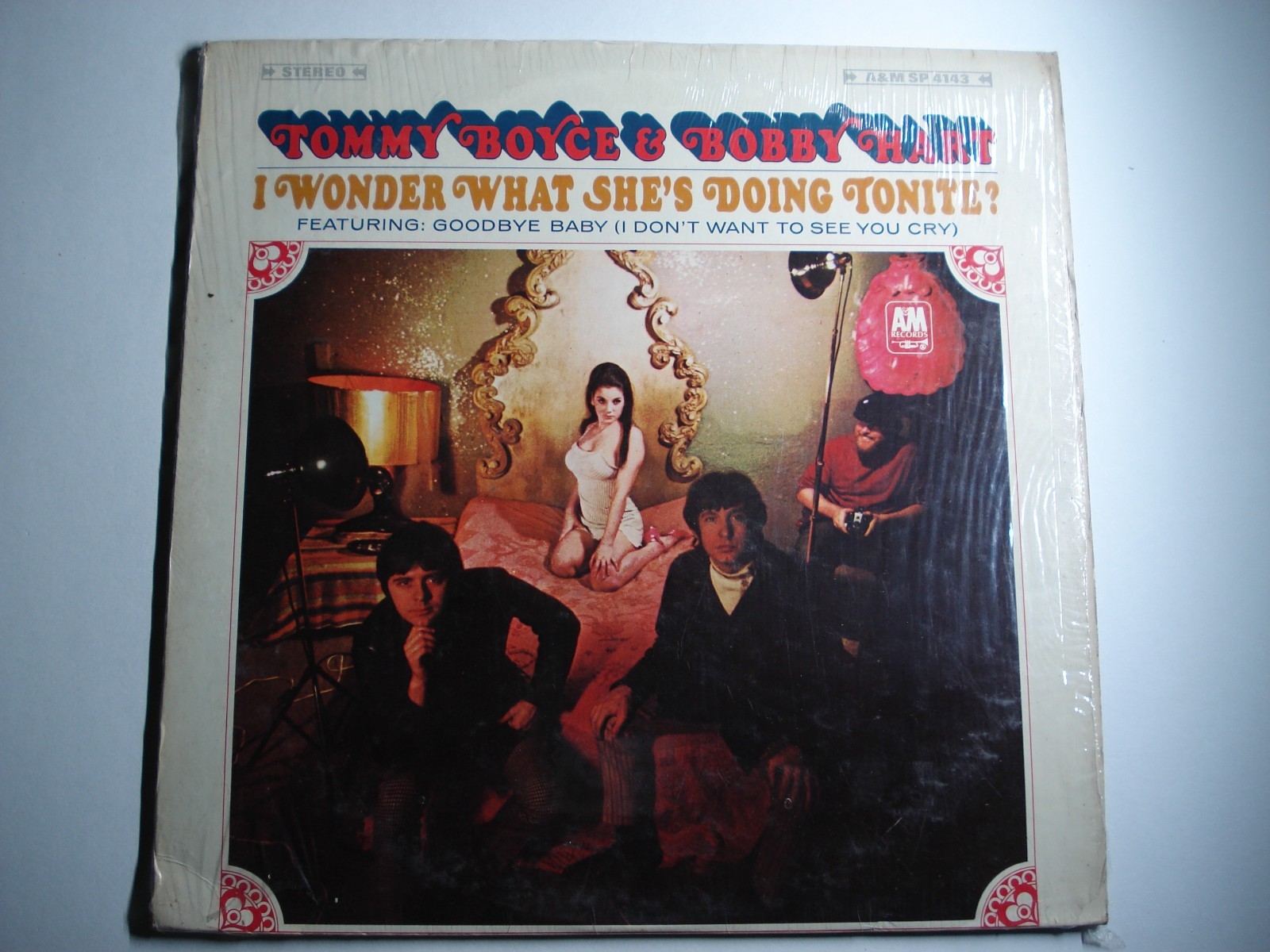 Tommy Boyce & Bobby Hart* – I Wonder What She's Doing Tonite? - 12" vinyl record