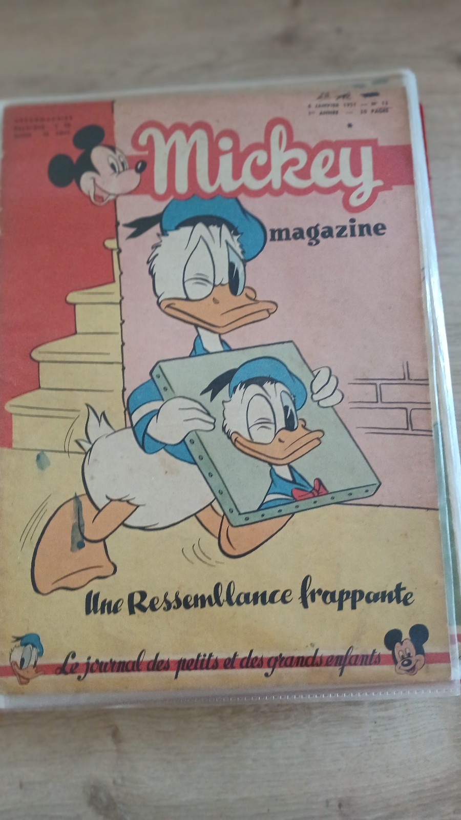 Mickey magazine n°13 . Édition Belge.