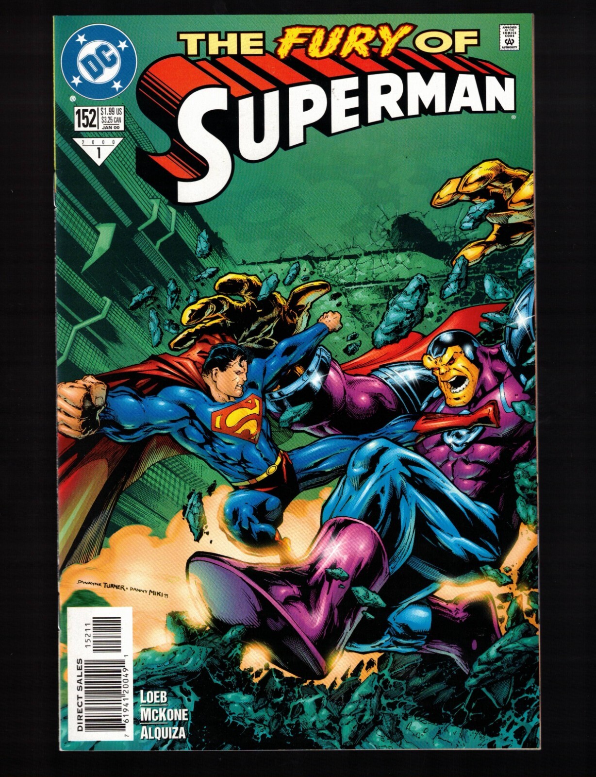 Superman #152 vs Mongul!    VF/NM 2000 DC fumetto