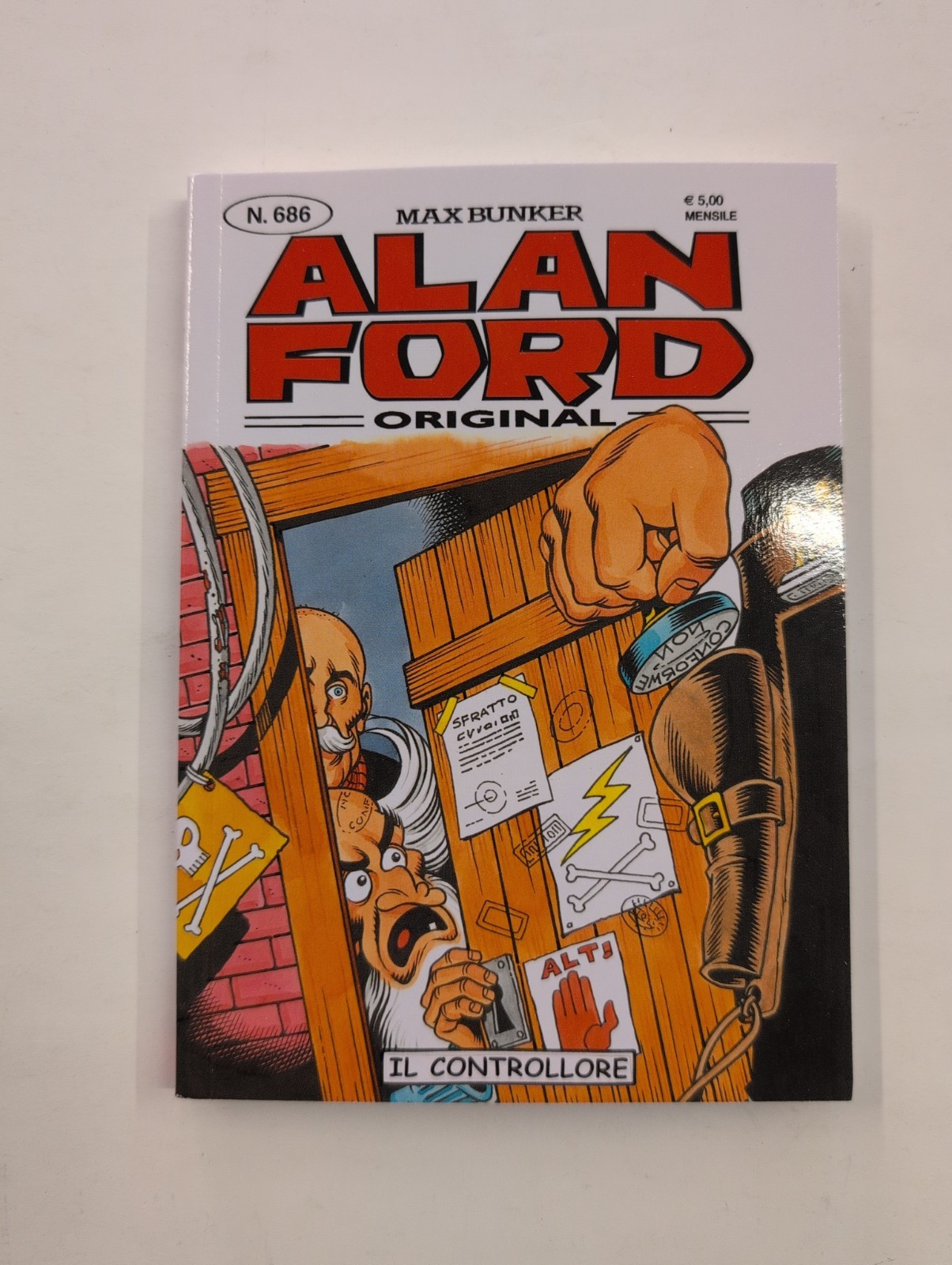ALAN FORD ORIGINAL INEDITO N. 686 IL CONTROLLORE NUOVO NOVEMBRE 2026