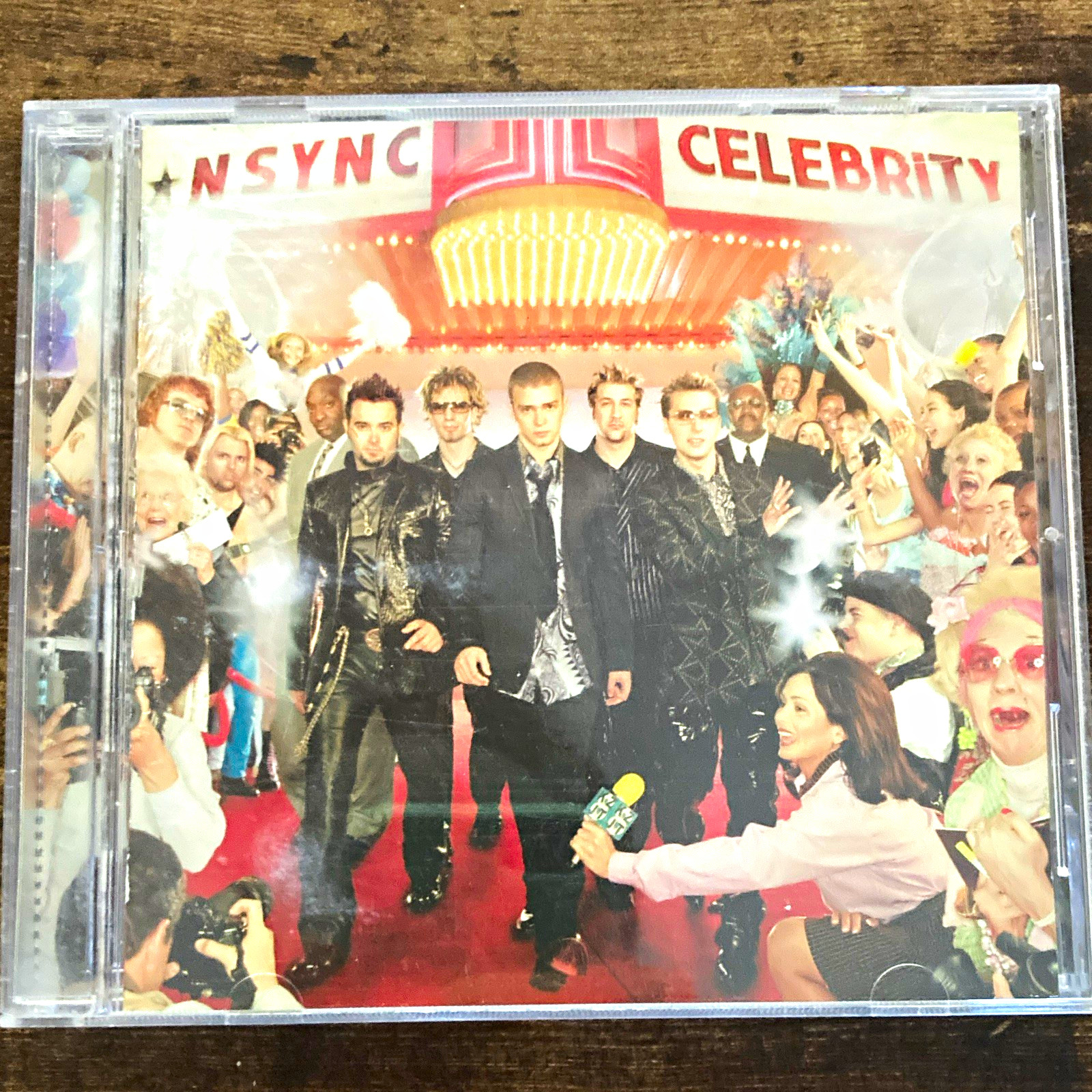 *NSYNC – Celebrity CD 2001 Pop Teen Pop Album Jive Standard Jewel Case