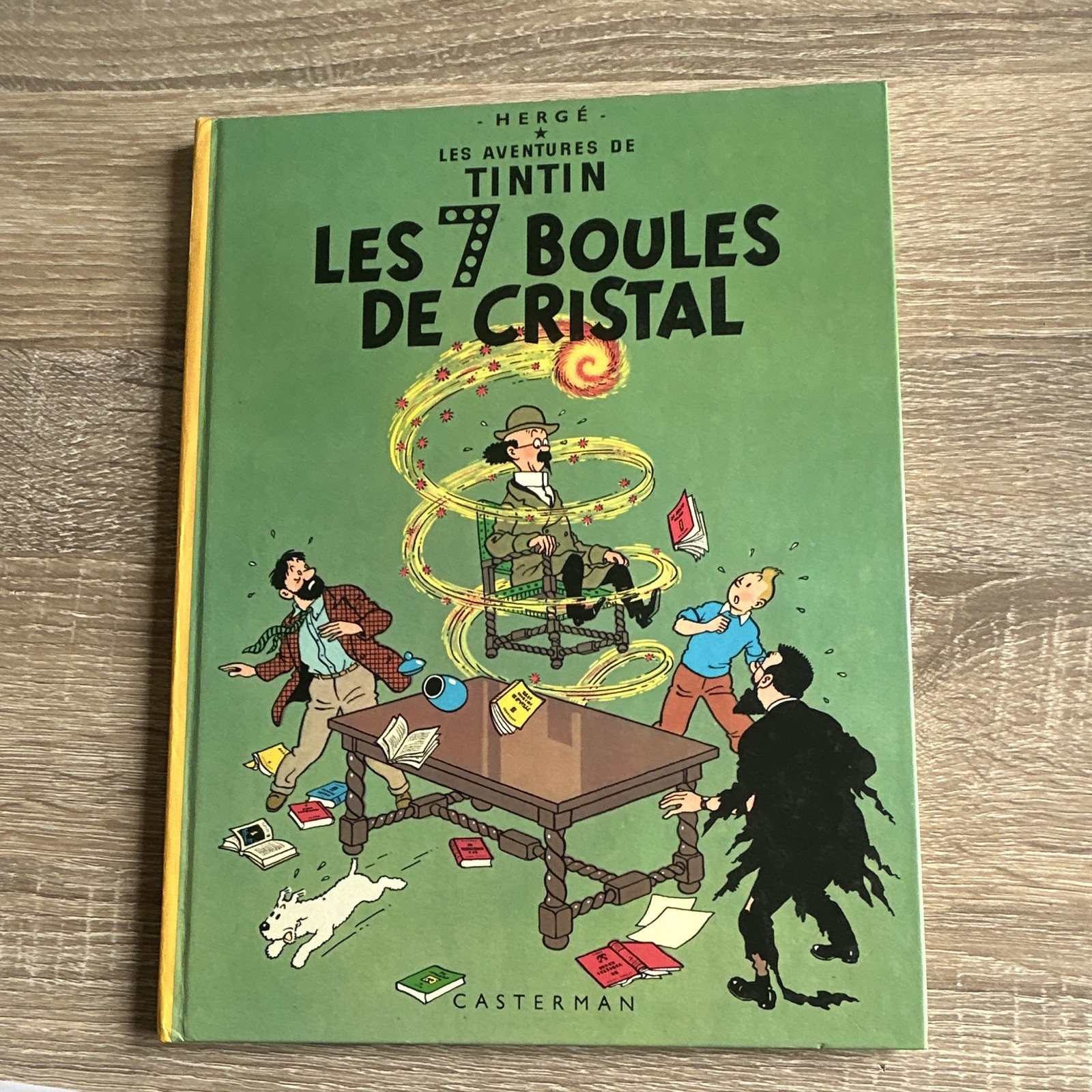 Hergé Les Aventures de Tintin - Les 7 boules de cristal Casterman 1948
