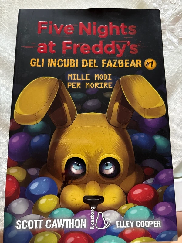 Vendo libro “gli incubi del fazbear”