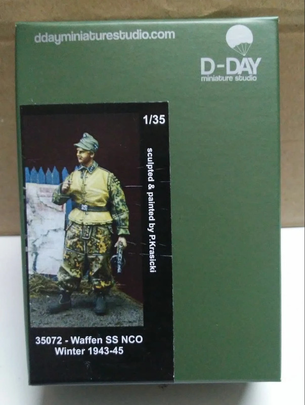 Figura en resina de la D-DAY Miniatures 1/35