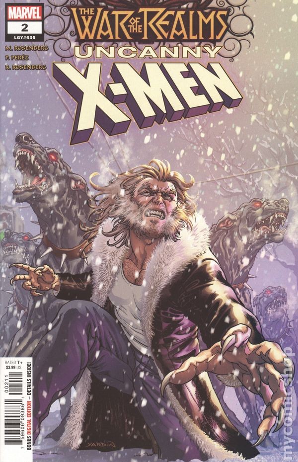 War of the Realms Uncanny X-Men #2A Yardin FN 2019 Stock Image