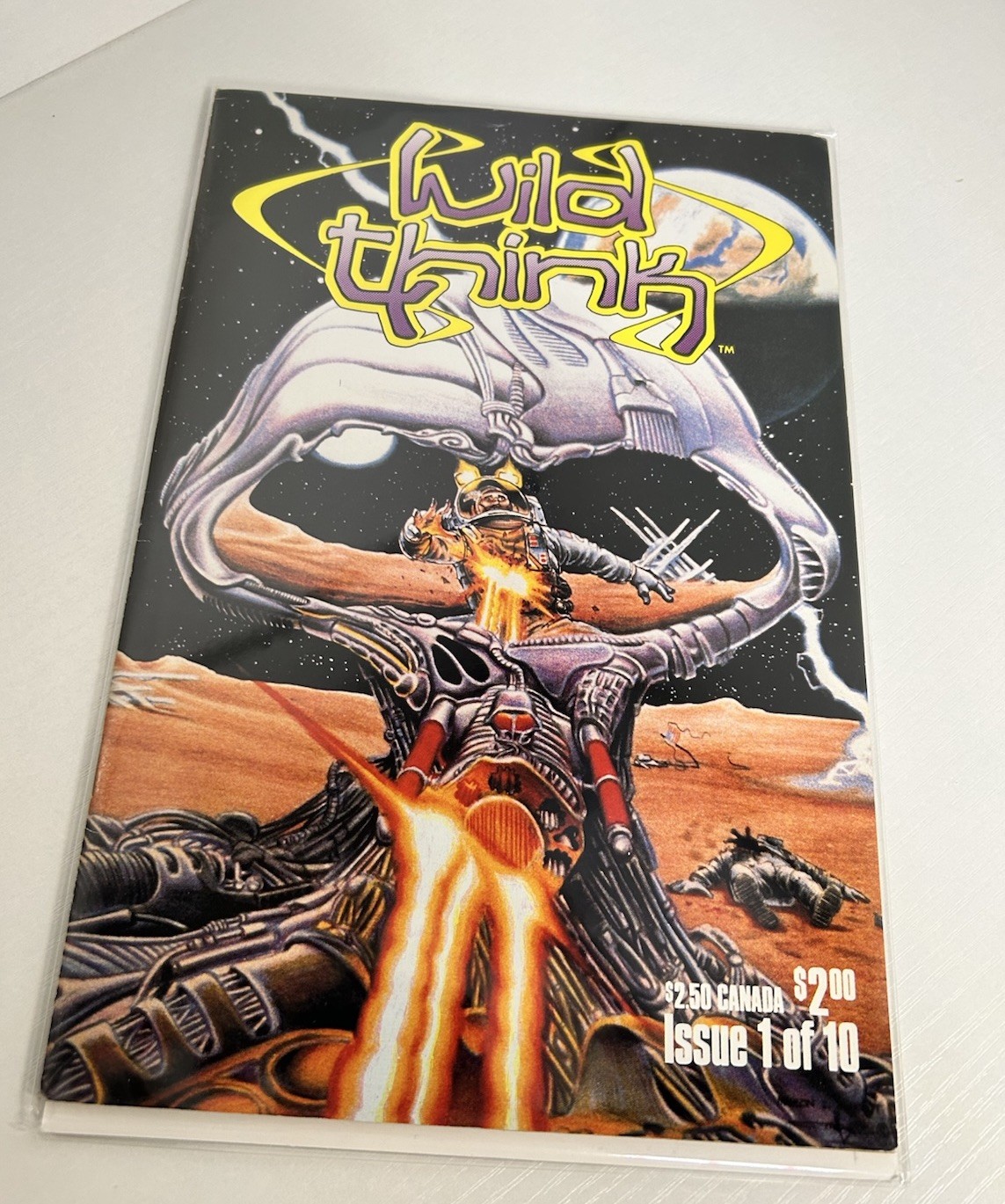 Wild Think #1 One-Shot 1987 Fumetto Wild Think Produzioni Libro d'arte di alta qualità