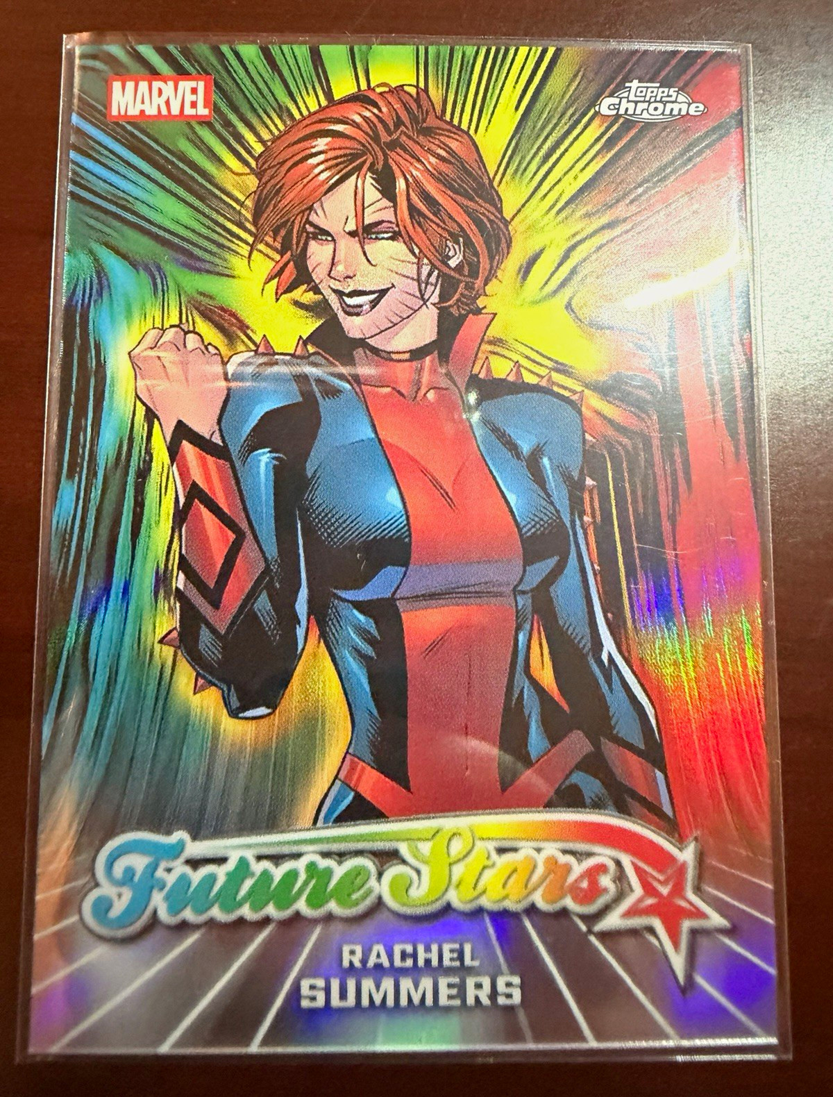 Inserto 2026 Topps Chrome Marvel Future Stars #FS-14 Rachel Summers
