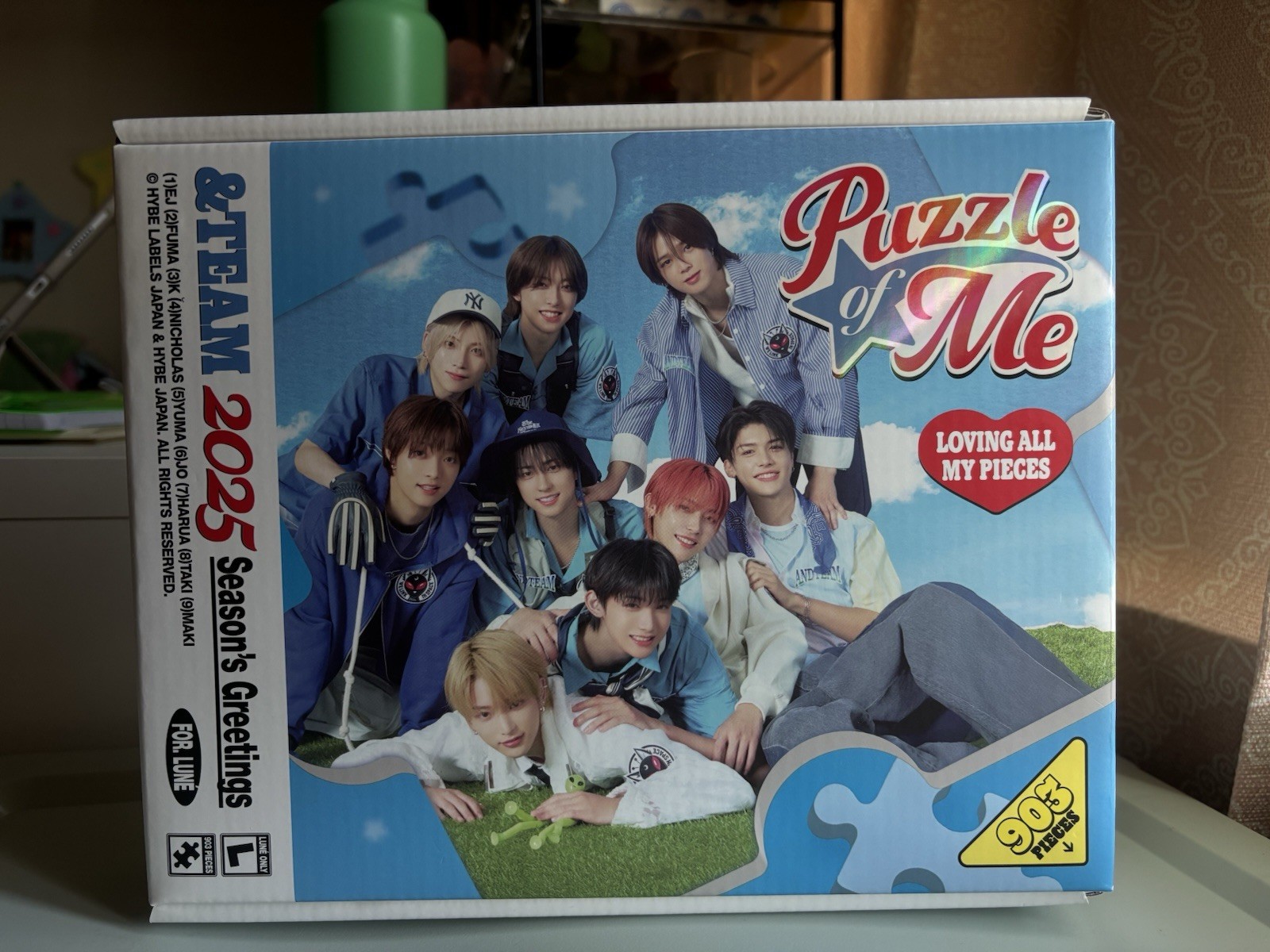 &TEAM Harua Merch Bundle - 2025 Season's Greetings, Acrylic Stand & Sealed Album