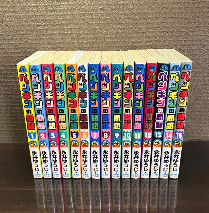 Penguin no Mondai Japanese Ver Comics Manga Set Vol.1-15 A Penguin's Troubles