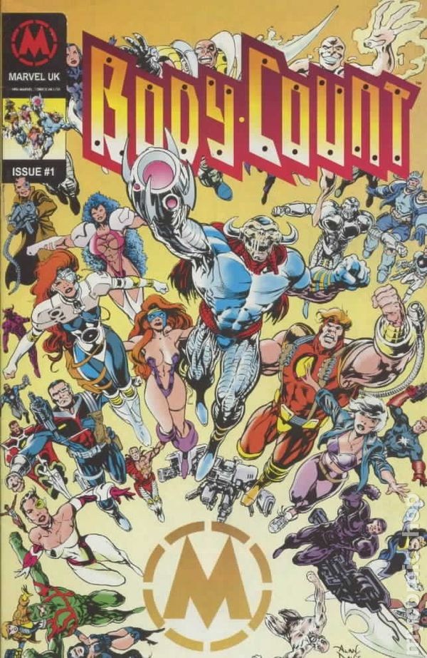 Body Count #1 FN 1993 Immagine Stock