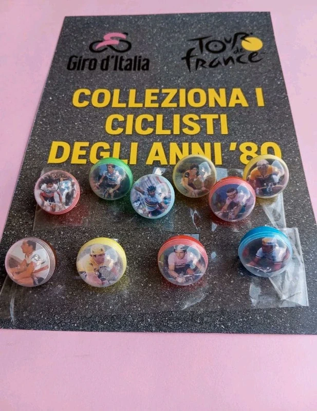 10 palline ciclisti seconda serie 80'
