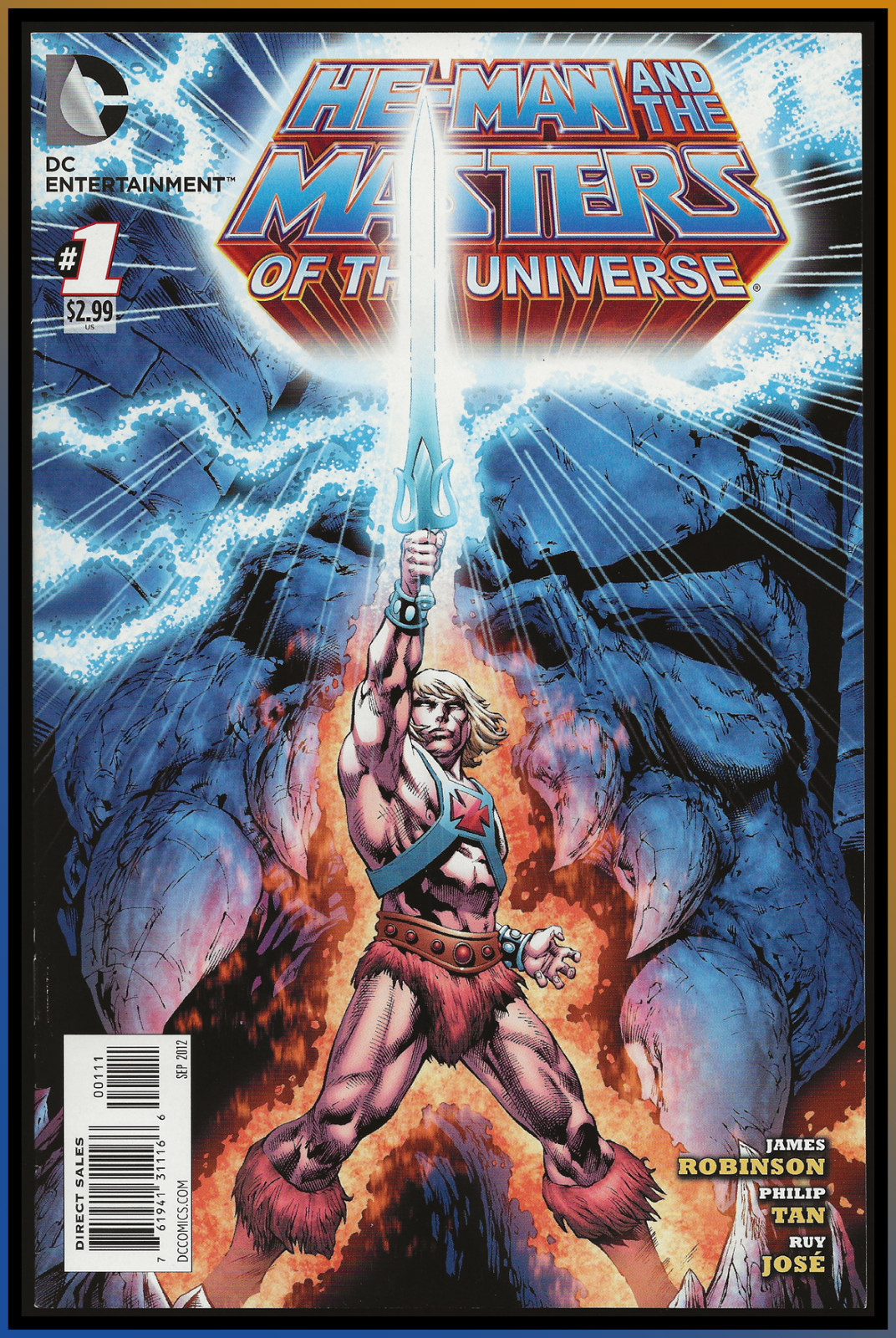 HE-MAN & THE MASTERS OF THE UNIVERSE #1-A (2012) 1° STAMPA 2° SERIE DC VF