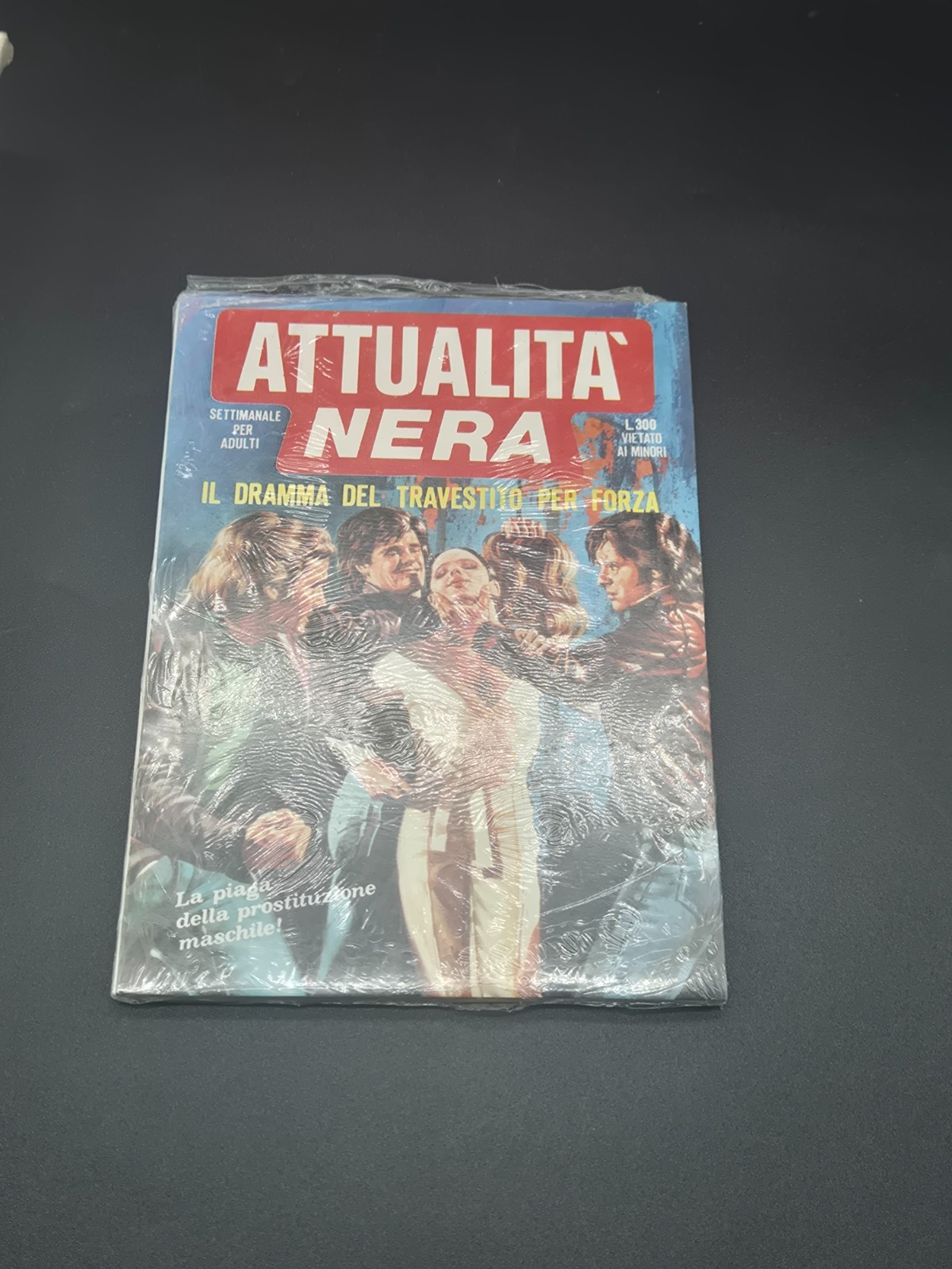 FUMETTO ATTUALITA NERA 7   BLISTERATO SIGILLATO GEIS N   OTTIMO