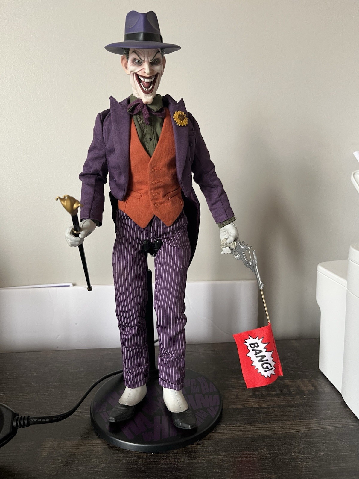 Sideshow Collectibles JOKER Sixth Scale Figure EXCLUSIVE 2013 Used