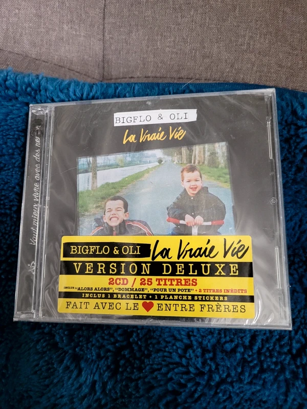 Album Cd Big Flo & Oli la vrai vie Version Deluxe scellé