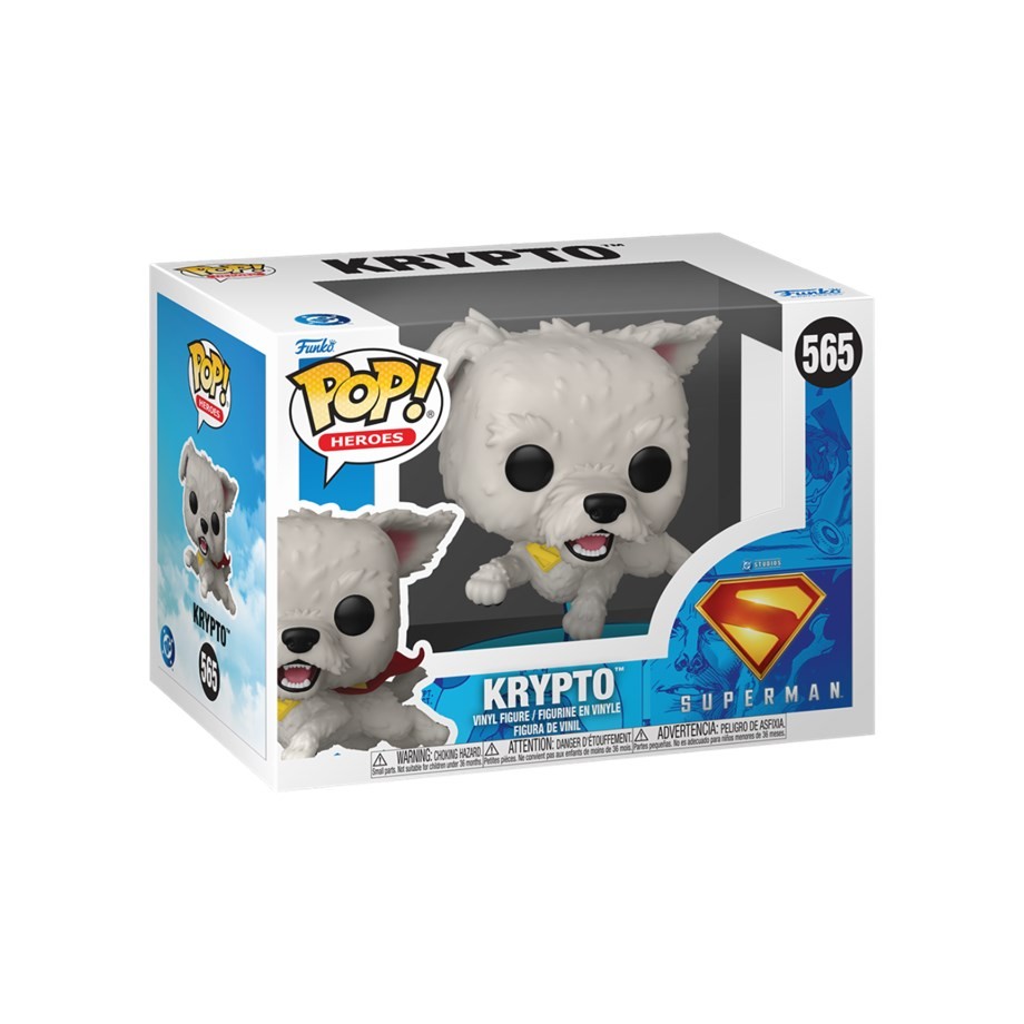 FUNKO POP DC: Superman 2025- Krypto 9 cm Funko Pop