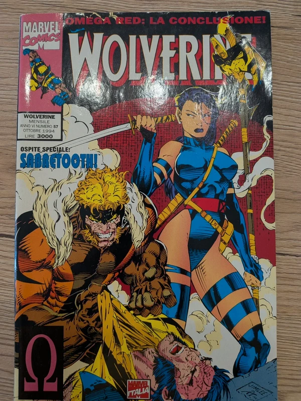 Marvel Comics Wolverine Omega Red la conclusione