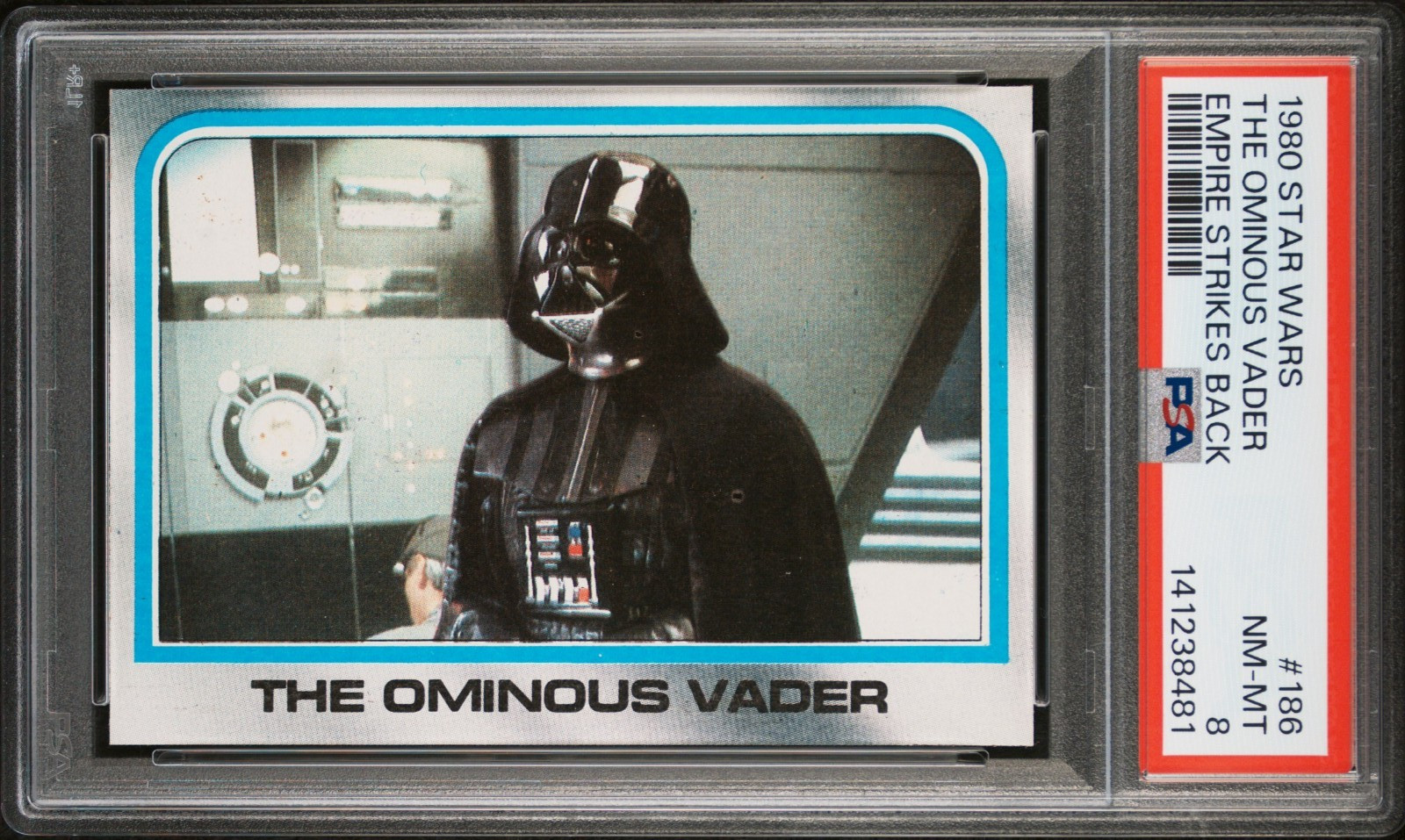 1980 Topps Star Wars ESB #186 The Ominous Vader Darth Vader PSA 8 NM-MT