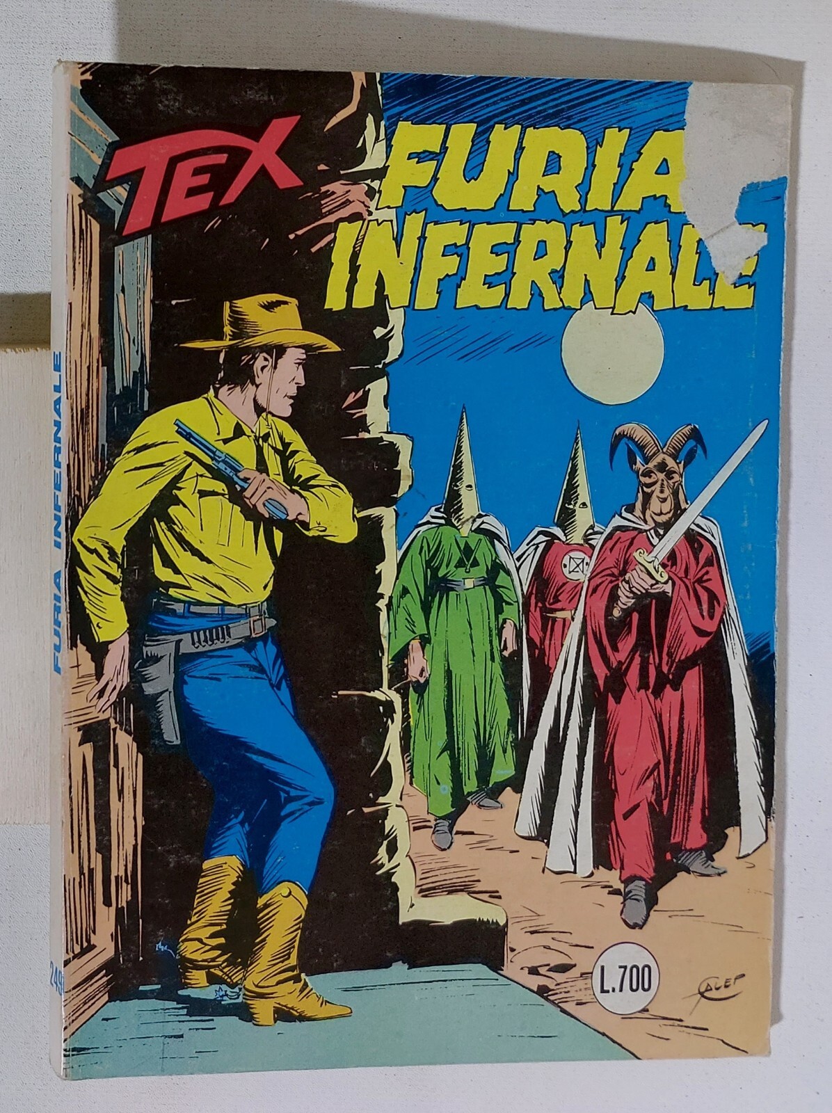 48176 TEX n. 249 - Furia infernale - Bonelli 1981