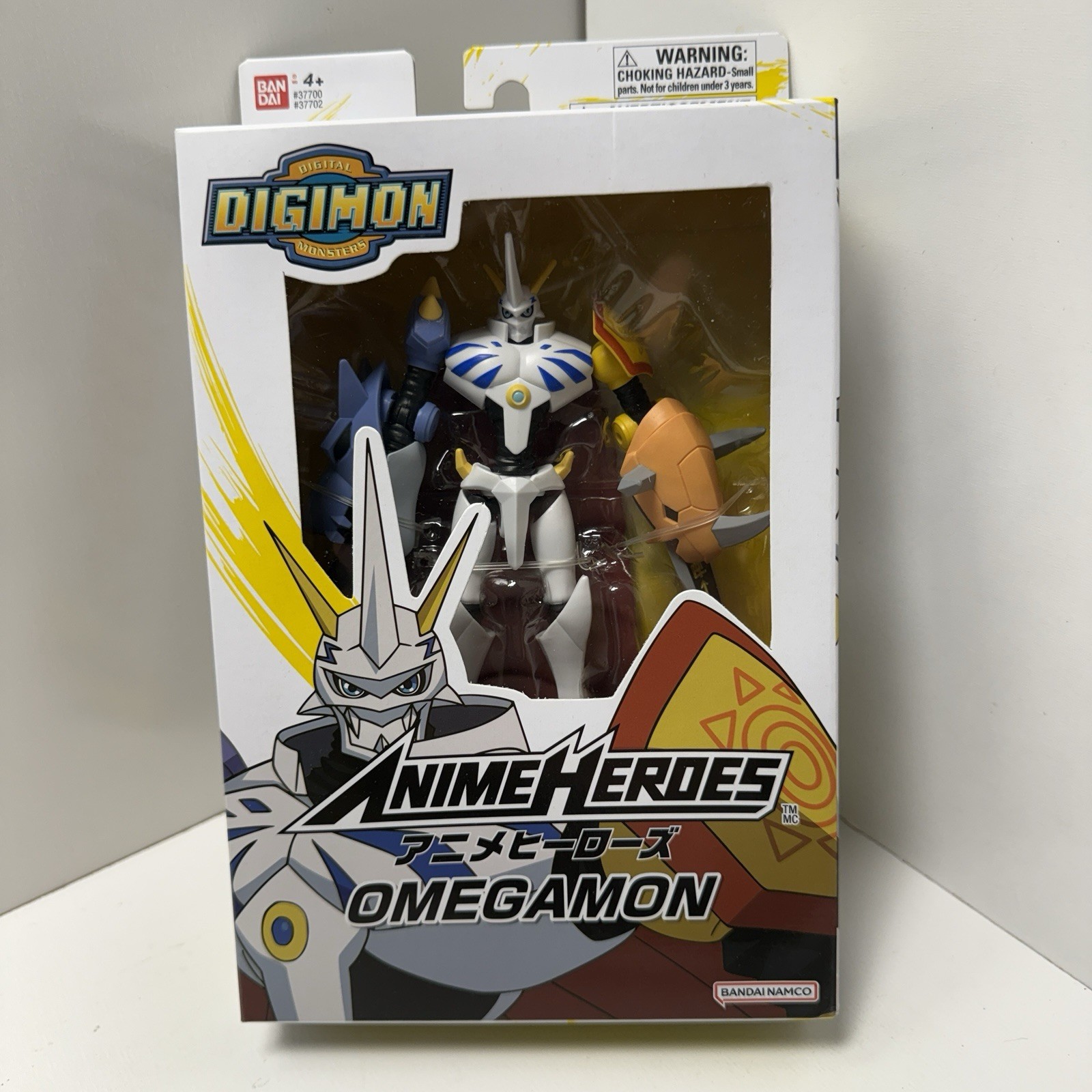 Bandai Anime Heroes - Digimon Digital Monsters - Modellino Omegamon 6,5" - NUOVO