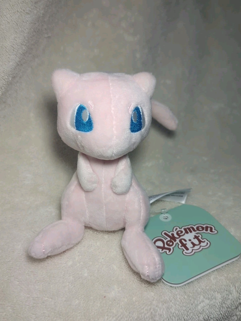 Pokemon Fit Sitting 5" Peluche Mew Pokemon Center Roba Originale Giocattolo Giappone NUOVO
