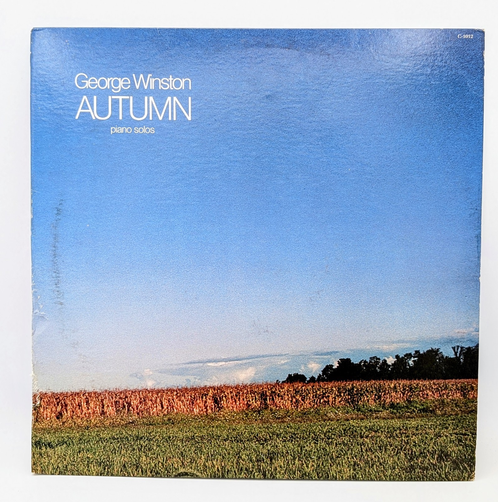 GEORGE WINSTON - AUTUMN (PIANO SOLOS) Windham Hill Vinyl Record LP EX C-1012